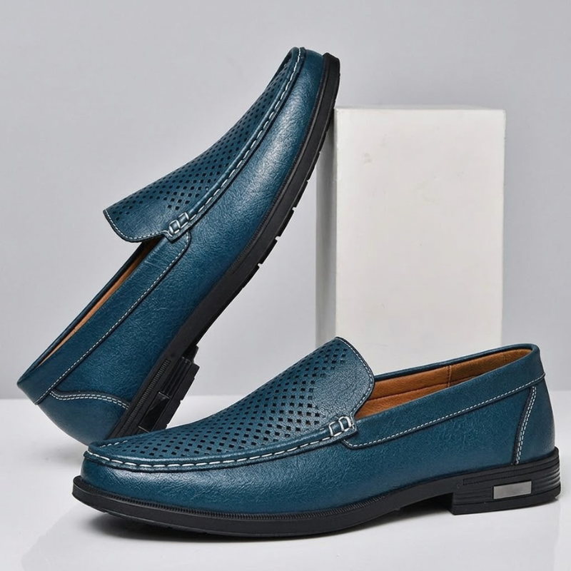 Pelle Italia Genuine Leather Loafers