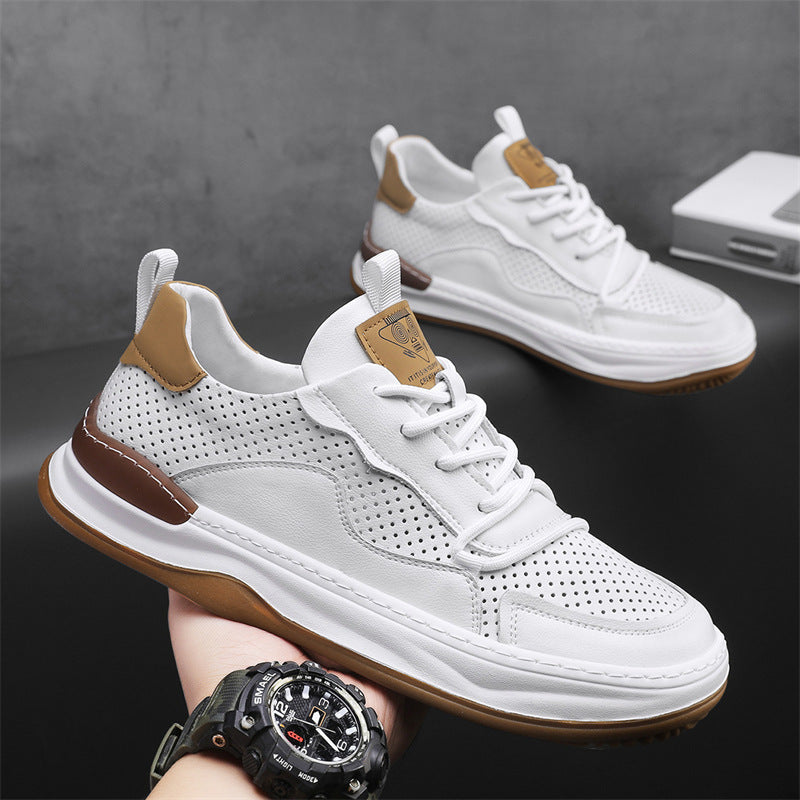 Lusso Italiana Genuine Leather Sneakers