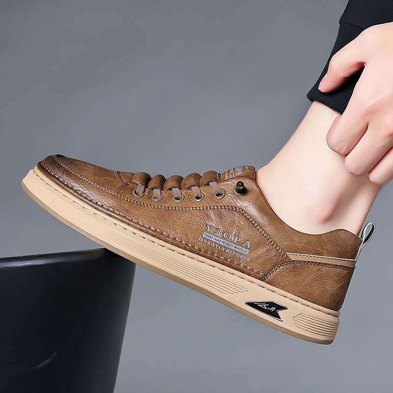 Santini Genuine Leather Sneakers