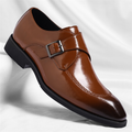 Danbury Leather Monk Strap Loafers