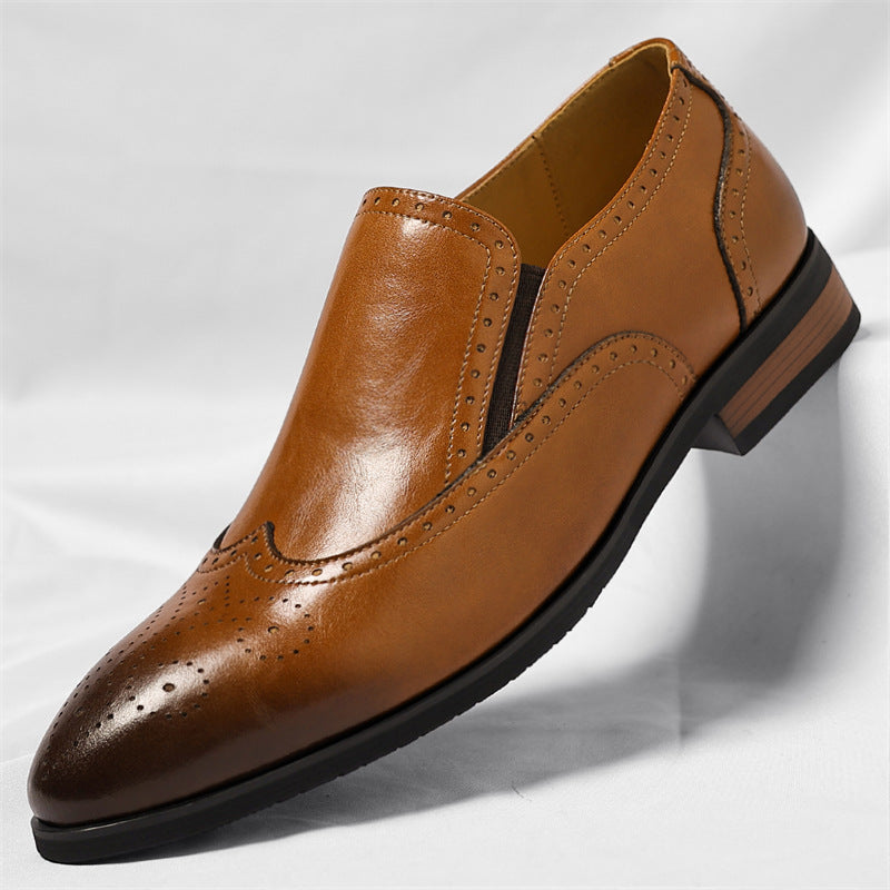 Cambridge Leather Brogue Loafers