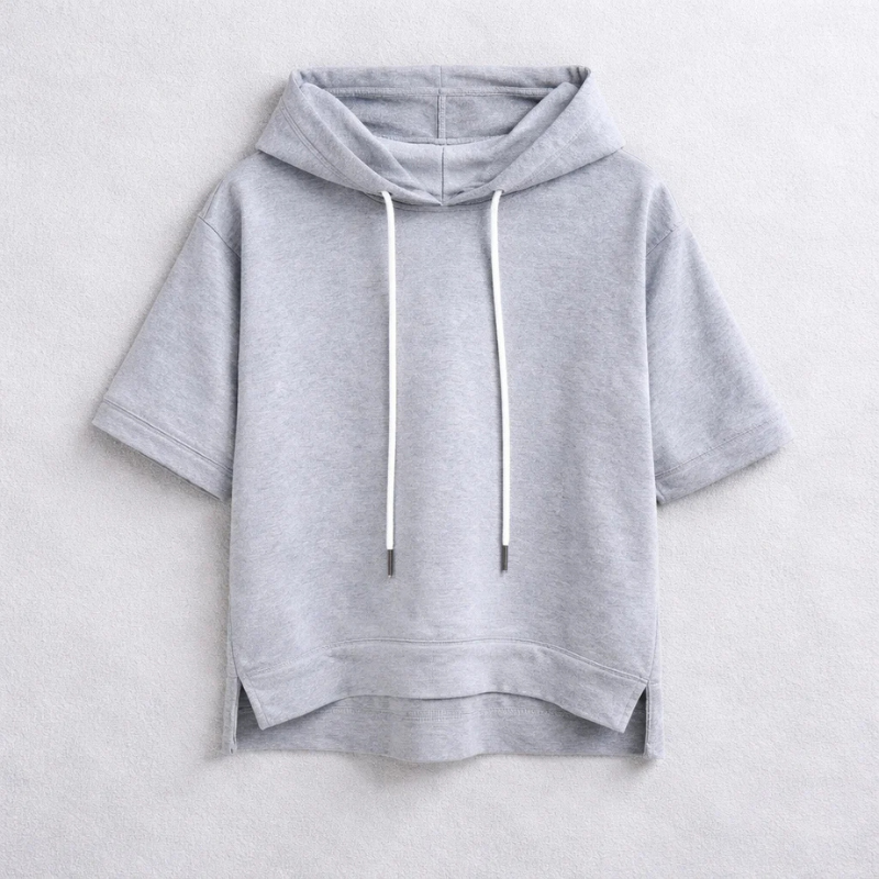 Avery Short Sleeve Hoodie
