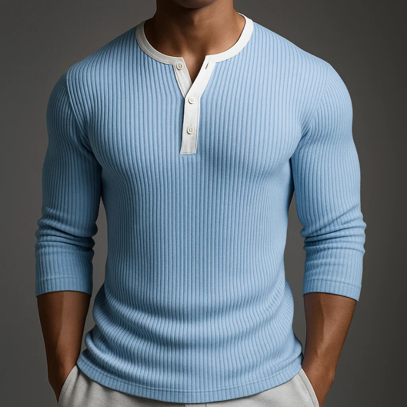 Brennan Henley Long Sleeve Shirt