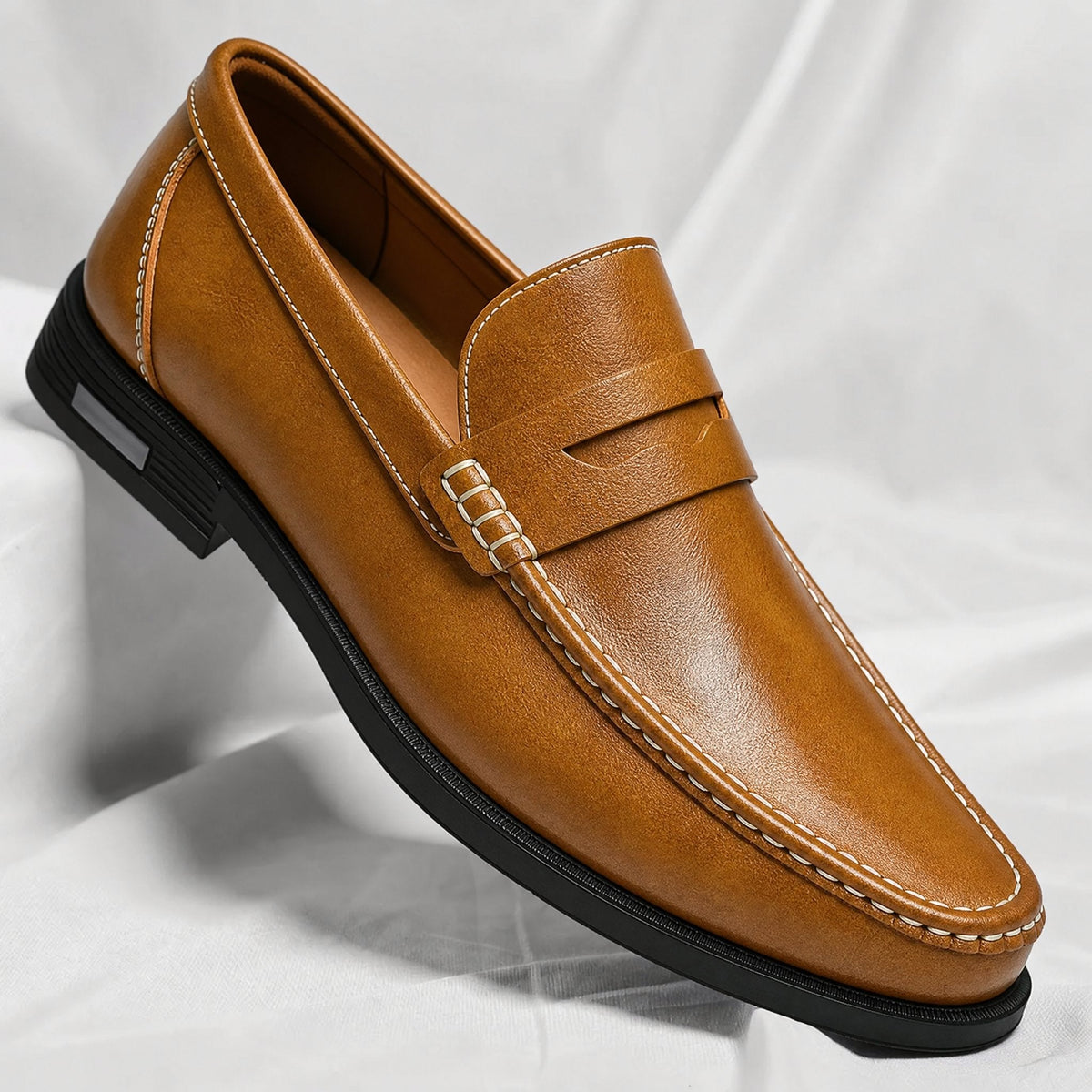 Monte Leather Penny Loafers