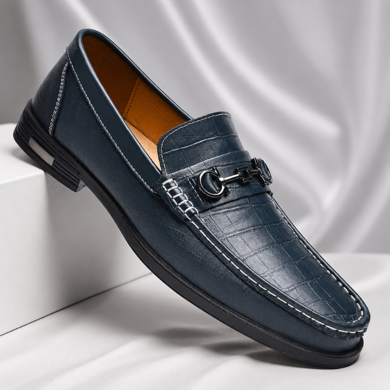 Roberto Italian Leather Loafers