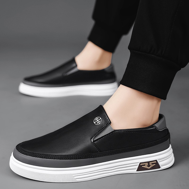 Emporio Leather Sneaker