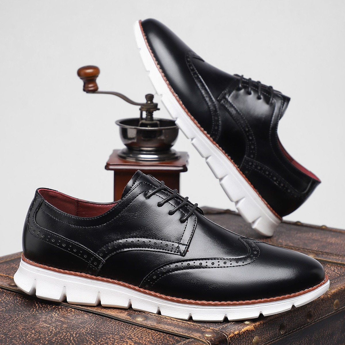 Cristiano Genuine Leather Sneakers