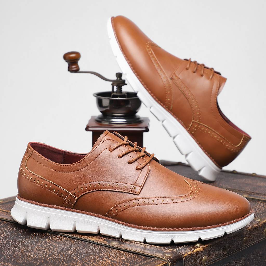 Cristiano Genuine Leather Sneakers