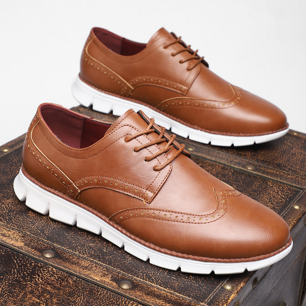 Cristiano Genuine Leather Sneakers