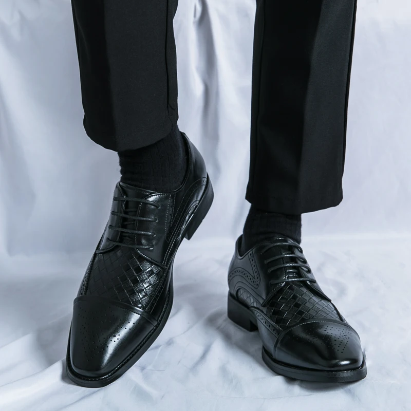 Kensington Leather Brogue Dress Shoes