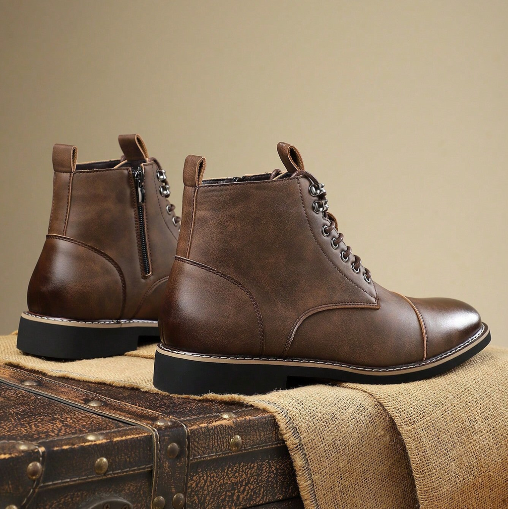 Hawkcrest Genuine Leather Boots