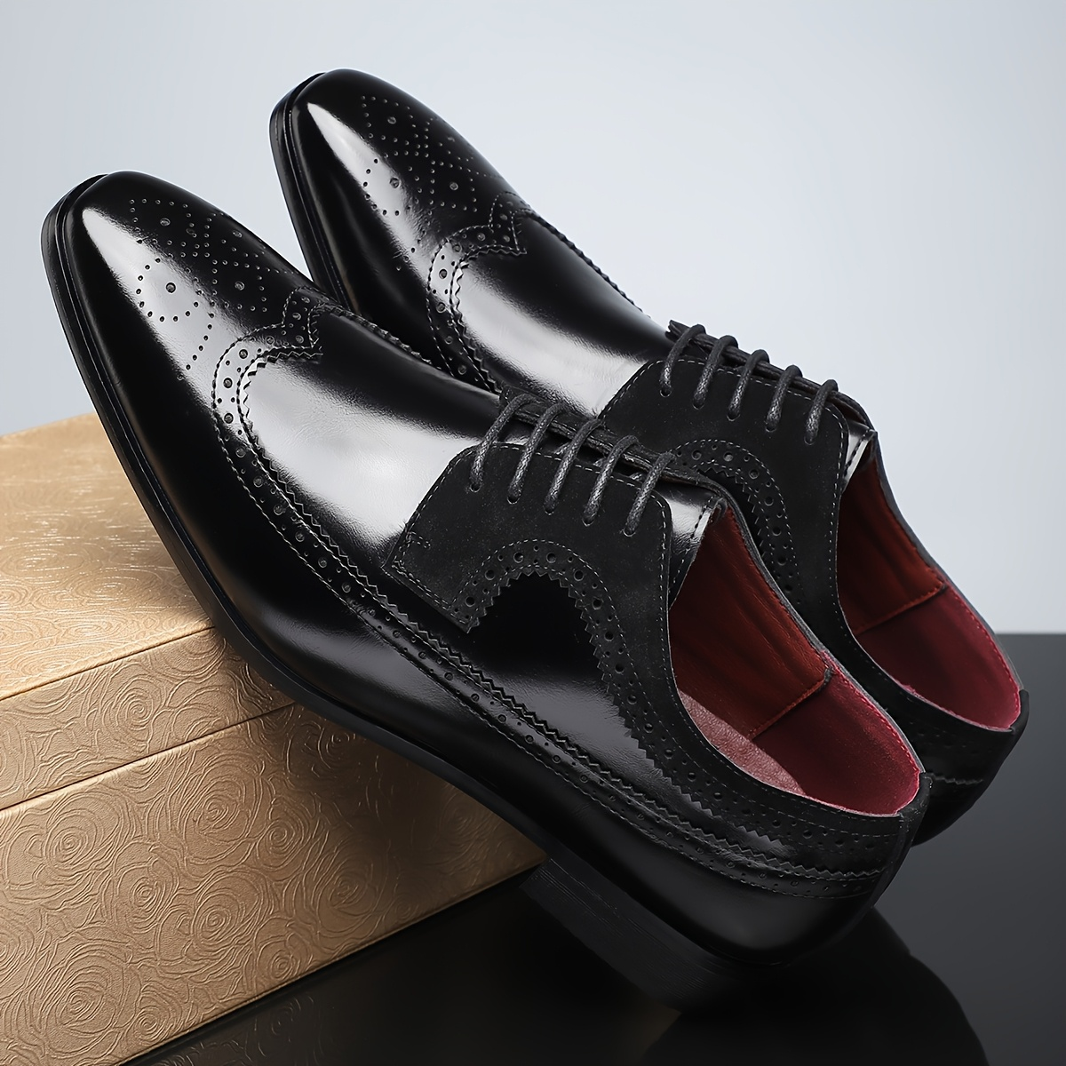 Veneto Oxford Brogue Dress Shoes