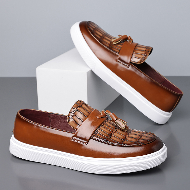 Lombardi Leather Tassel Loafers