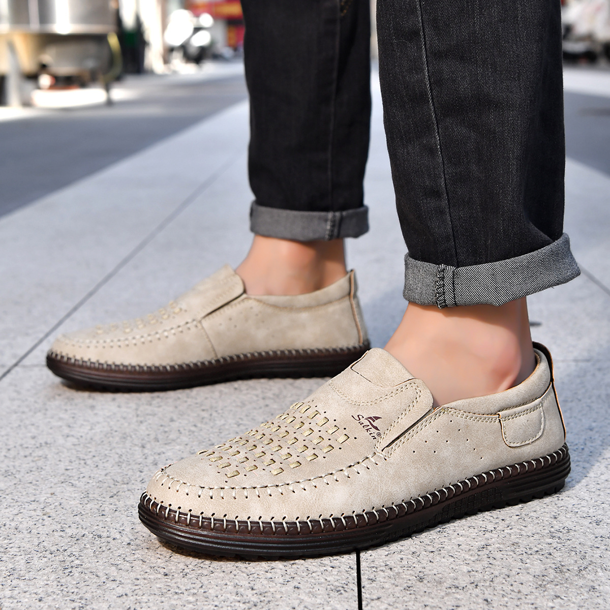 Porter Genuine Leather Loafers