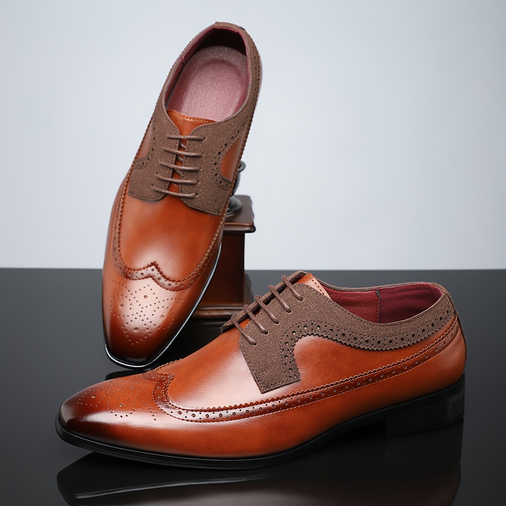 Veneto Oxford Brogue Dress Shoes