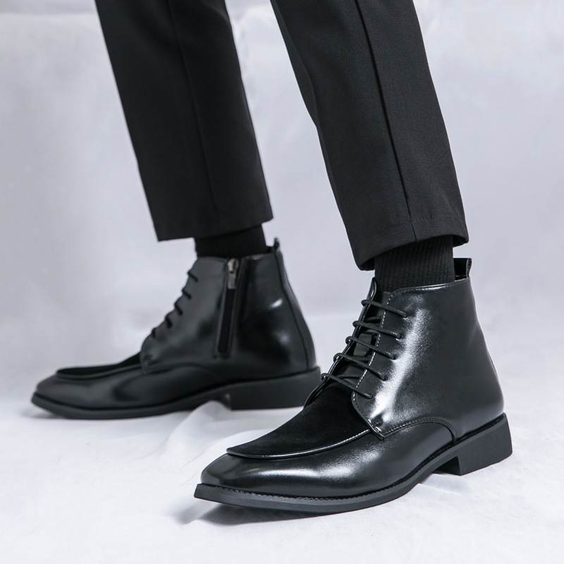 Marco Leather Dress Boots