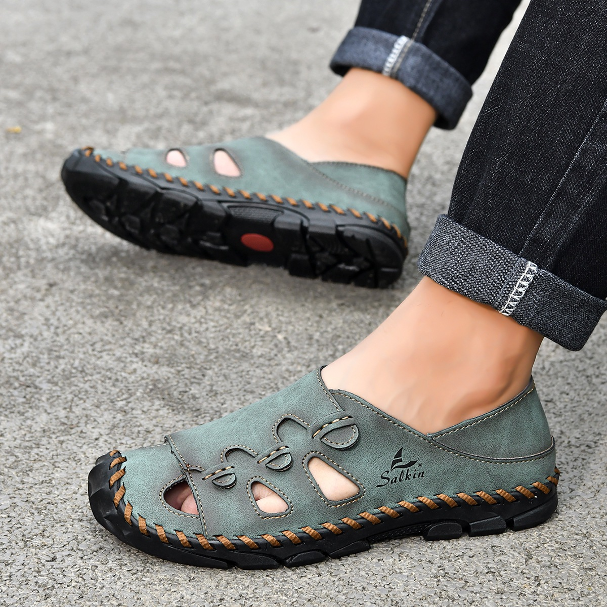 Trekland Leather Sandals