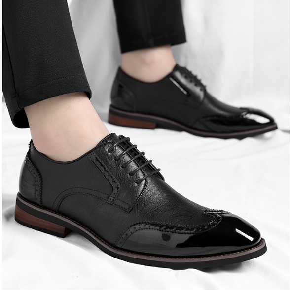 Mayfair Leather Brogue Dress Shoes