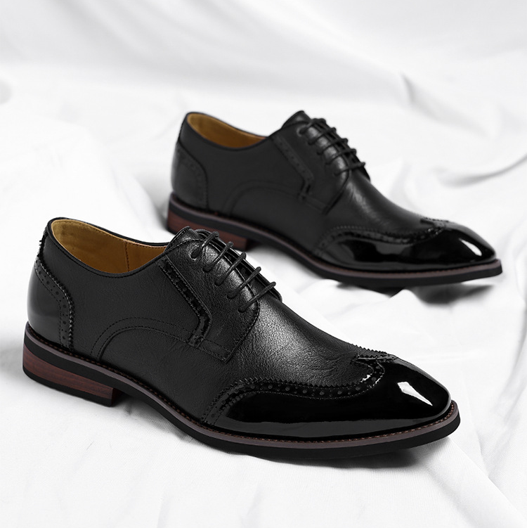 Mayfair Leather Brogue Dress Shoes