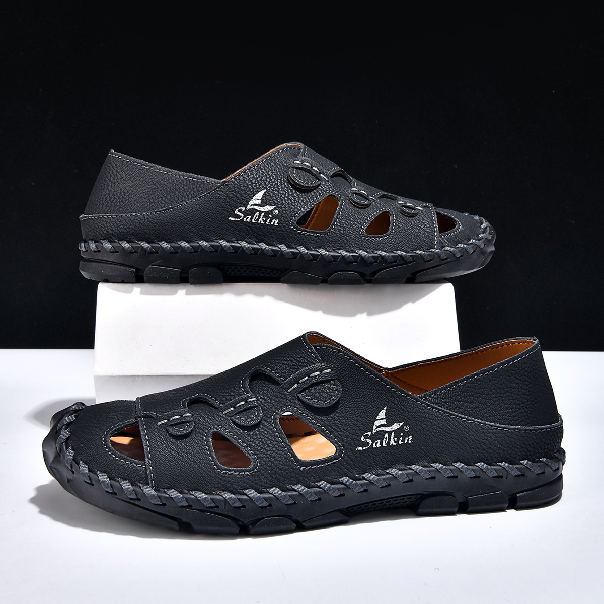 Trekland Leather Sandals