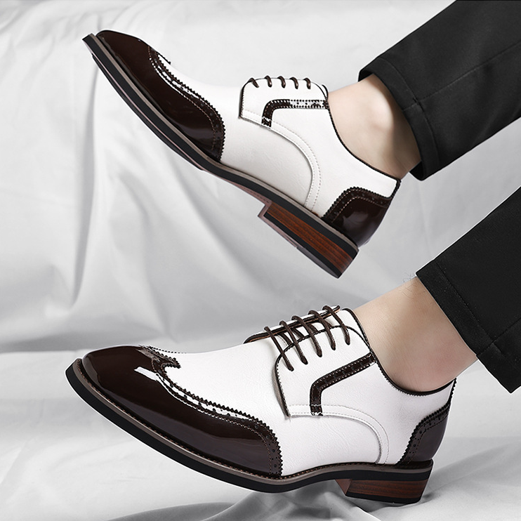 Mayfair Leather Brogue Dress Shoes