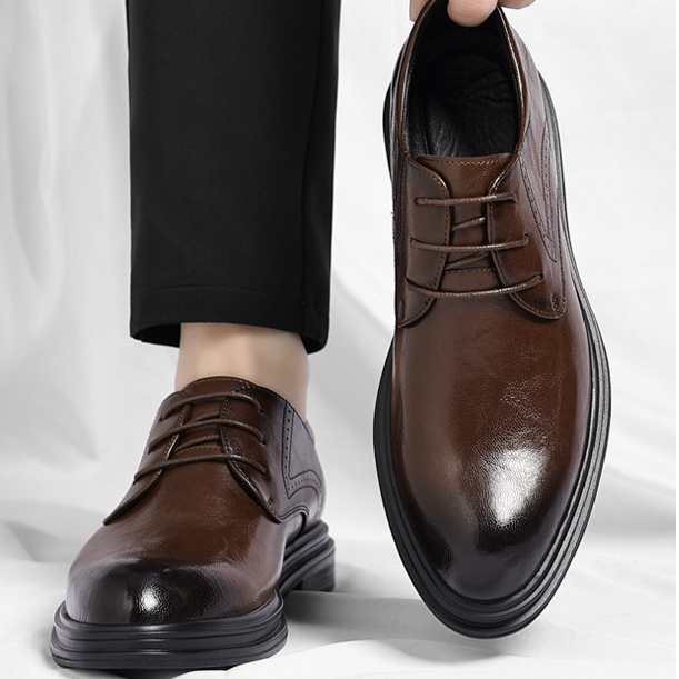 Romano Leather Oxford Shoes