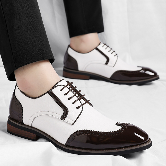 Mayfair Leather Brogue Dress Shoes