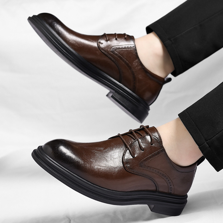 Romano Leather Oxford Shoes