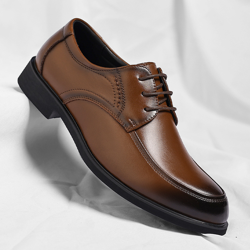 Carlo Genuine Leather Dress Shoes