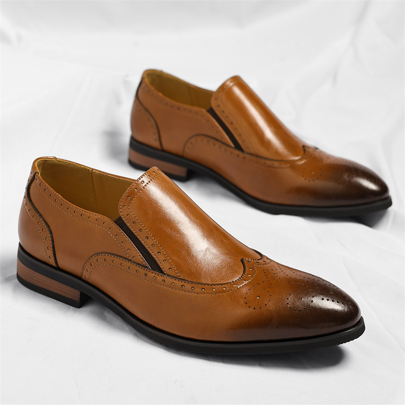 Cambridge Leather Brogue Loafers