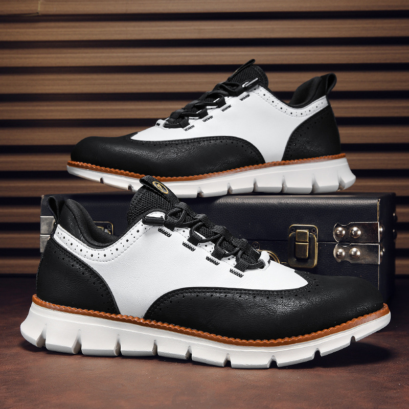 Carlo Genuine Leather Sneakers