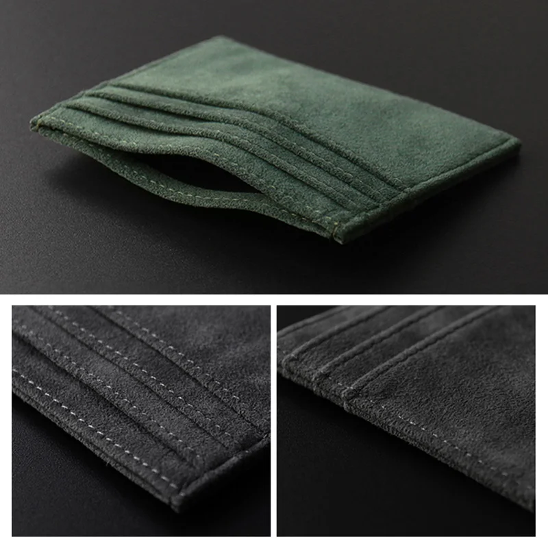 Cavallo Italian Alcantara Wallet