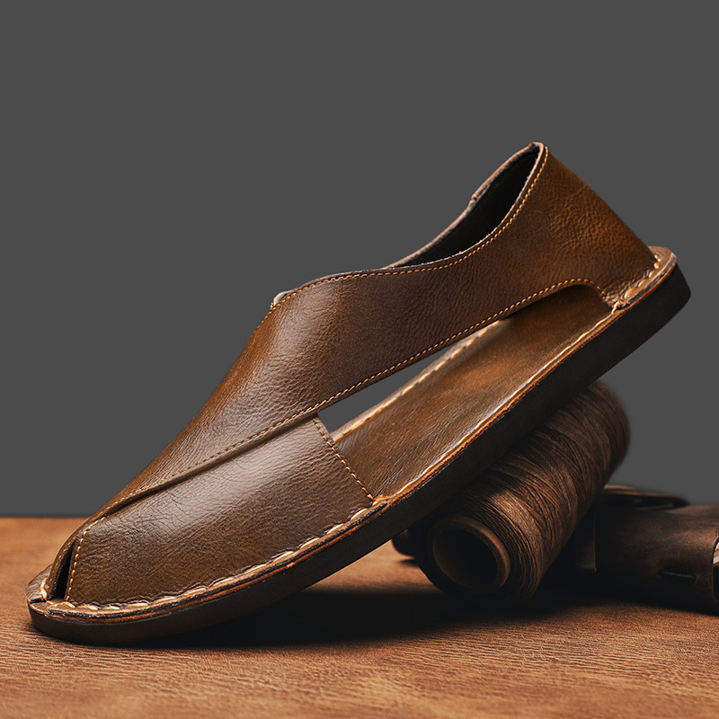 Pelle Italiana Genuine Leather Sandals