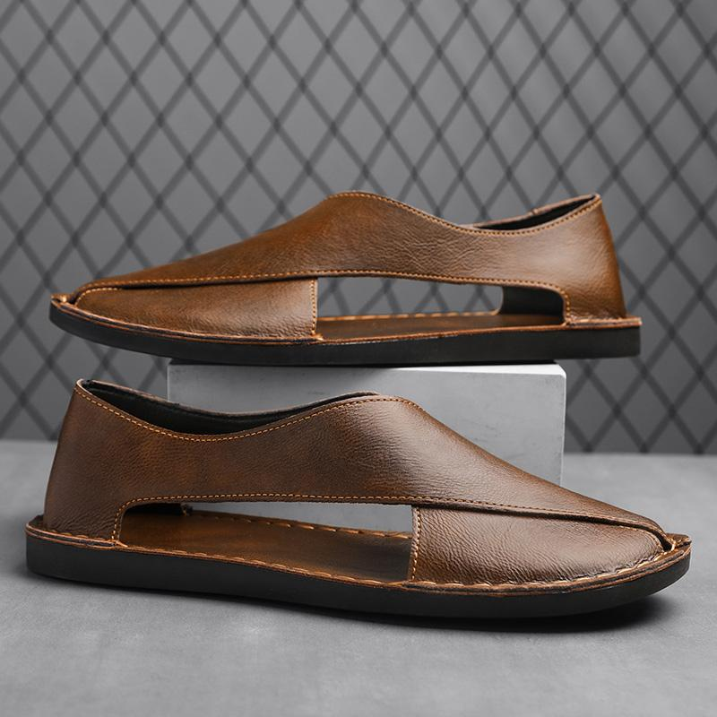 Pelle Italiana Genuine Leather Sandals
