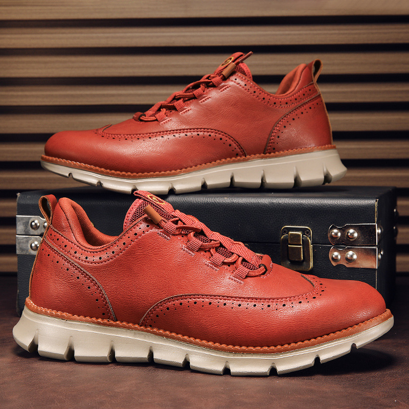 Carlo Genuine Leather Sneakers