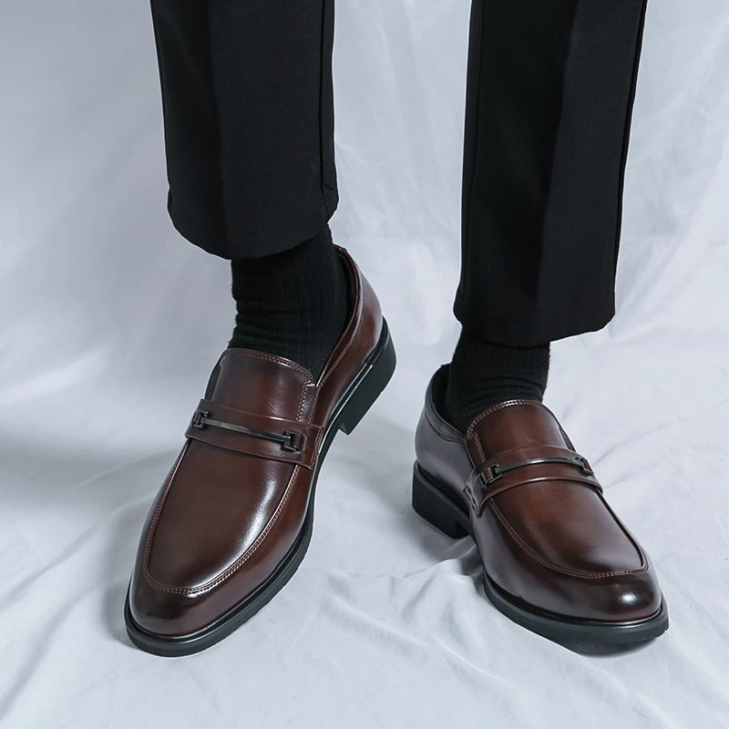 Bruno Italian Leather Loafers