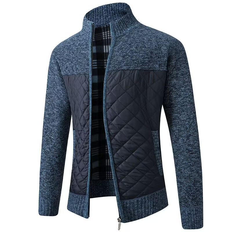 Maddox Quilted Knit Jacket