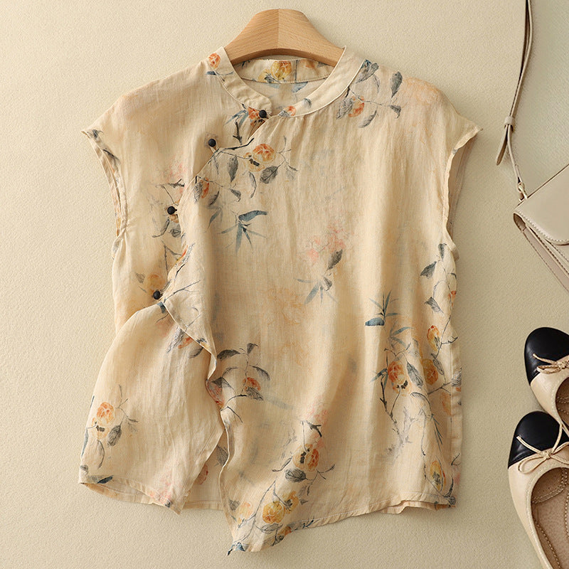 Avery Linen Top