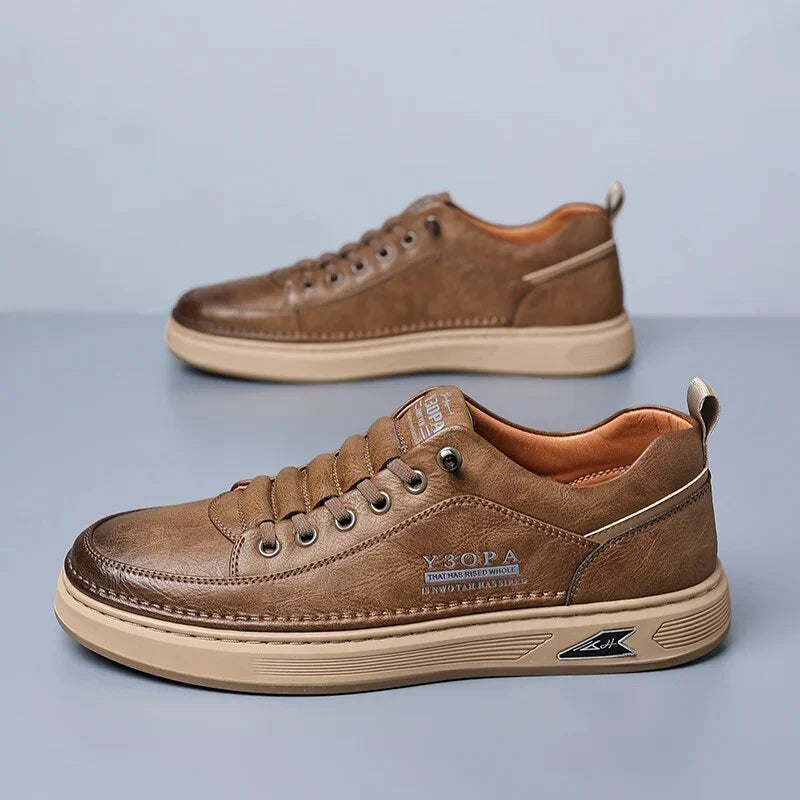 Santini Genuine Leather Sneakers