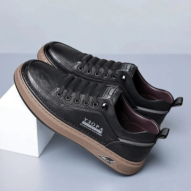 Santini Genuine Leather Sneakers
