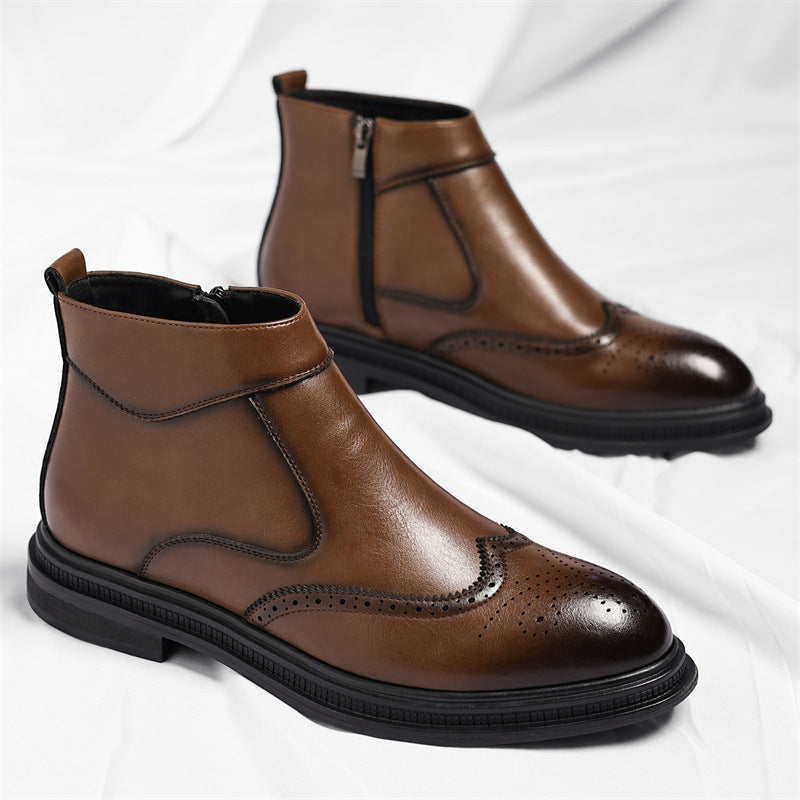 Cristiano Genuine Leather Boots