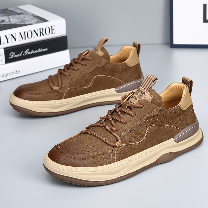 Carlo Italiana Leather Sneakers