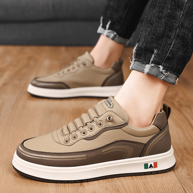 Moretti Genuine Leather Sneakers