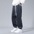 Andre Corduroy Checkered Joggers