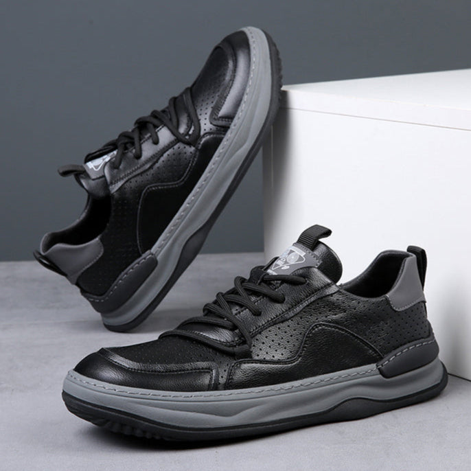 Lusso Italiana Genuine Leather Sneakers
