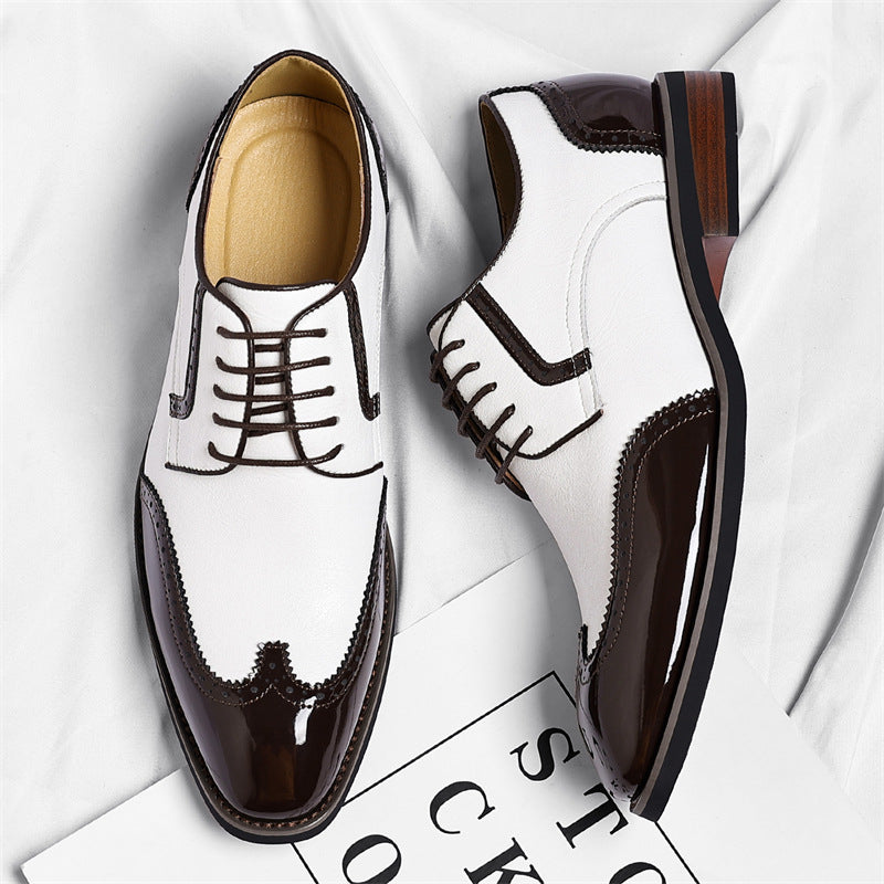 Mayfair Leather Brogue Dress Shoes