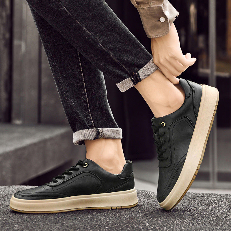 Calvin Genuine Leather Sneakers