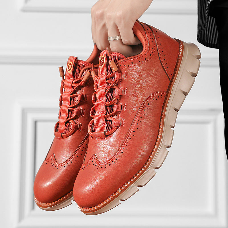 Carlo Genuine Leather Sneakers