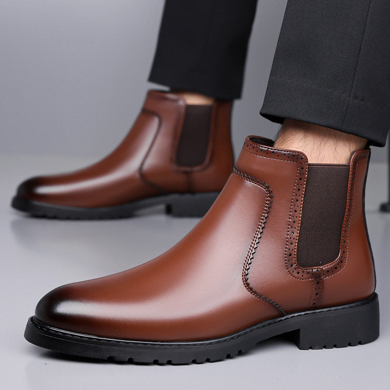 Durham Leather Chelsea Boots