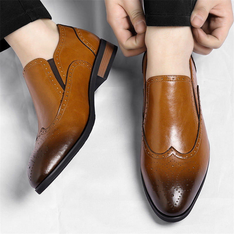 Cambridge Leather Brogue Loafers